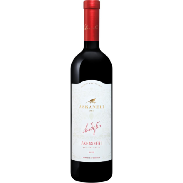 ВИНО АХАШЕНИ БРАТЬЯ АСКАНЕЛИ КР П/СЛ 11−12,5% 0,75Л