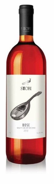 ВИНО МАКЕДОНСКОЕ ТМ СТОБИ РОЗЕ РОЗ П/СУХ 10,5% 1Л