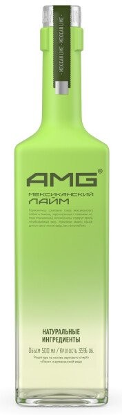 НАСТОЙКА ПОЛУСЛАДКАЯ АМГ МЕКСИКАНСКИЙ ЛАЙМ 35% 0,5Л