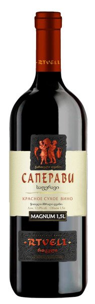 ВИНО РТВЕЛИ САПЕРАВИ КР СУХ 11% 1,5Л