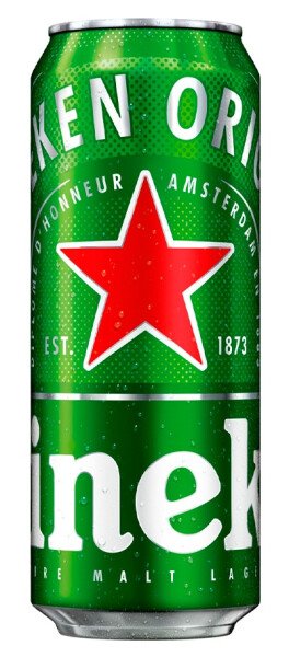 ПИВО ХЕЙНЕКЕН СВЕТЛОЕ 5% 0,5Л Ж/Б