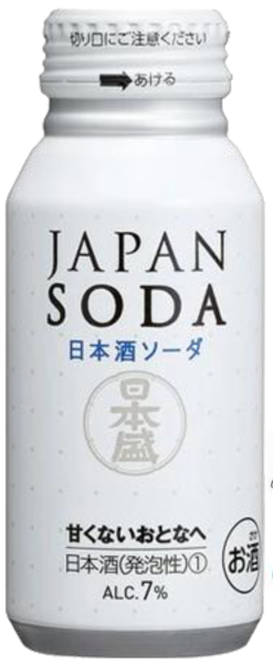 НАПИТОК СЛАБОАЛКОГОЛЬНЫЙ САКЭ НИХОНСАКАРИ ДЖЭПЭН СОДА С СОКОМ ГАЗ 7% 0,18Л