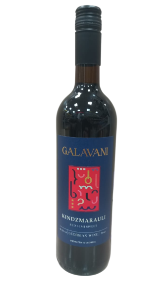ВИНО КИНДЗМАРАУЛИ ТМ ГАЛАВАНИ КР П/СЛ 12% 0,75Л