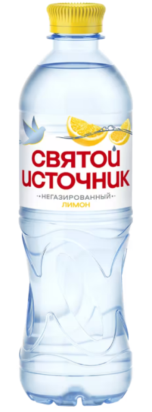 НАПИТОК СВЯТОЙ ИСТОЧНИК СО ВКУСОМ ЛИМОНА Н/ГАЗ 0,5Л ПЛ/Б
