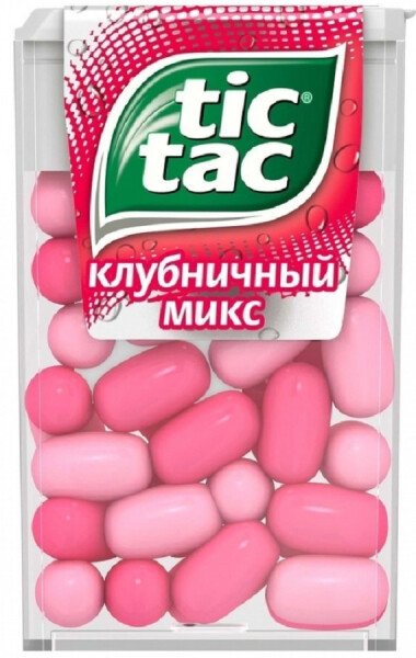 ДРАЖЕ ТИК-ТАК КЛУБНИЧНЫЙ МИКС 16 Г