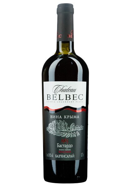 ВИНО ШАТО БЕЛЬБЕК БАСТАРДО КР СУХ 10−12% 0,75Л