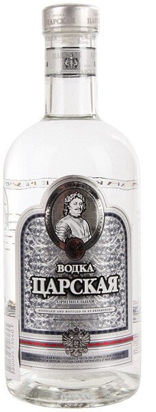 ВОДКА ЦАРСКАЯ ОРИГИНАЛЬНАЯ 40% 0,5Л