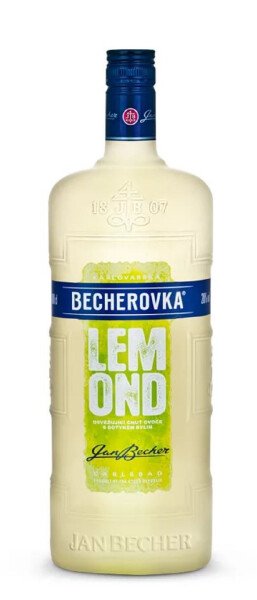 ЛИКЕР БЕХЕРОВКА ЛЕМОНД СО ВКУСОМ ЛИМОНА 20% 1,0Л