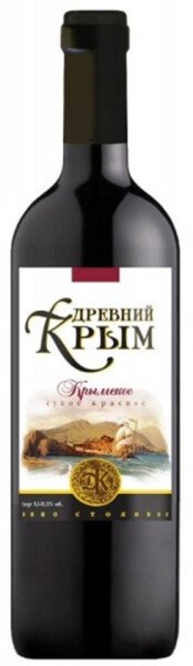 ВИНО ДРЕВНИЙ КРЫМ КР СУХ 10−12% 1,5Л