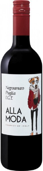 ВИНО АЛЛА МОДА НЕГРОАМАРО АПУЛИЯ КР СУХ 11,5−12% 0,75Л