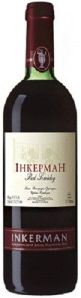 ВИНО ИНКЕРМАН ПОЛУСУХОЕ КРАСНОЕ КР П/СУХ 11,5−14% 0,75Л
