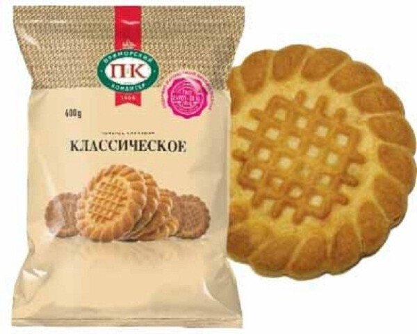 ПЕЧЕНЬЕ ПК КЛАССИЧЕСКОЕ 400 Г М/УП